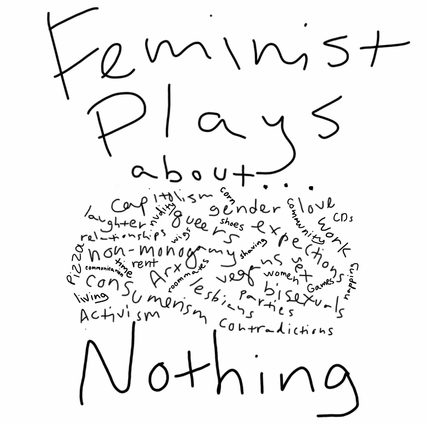 Feminist Plays about Nothing